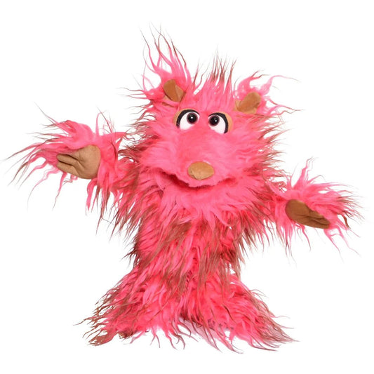 Living Puppets Klaus-Trude (rosa/braun), 35 cm