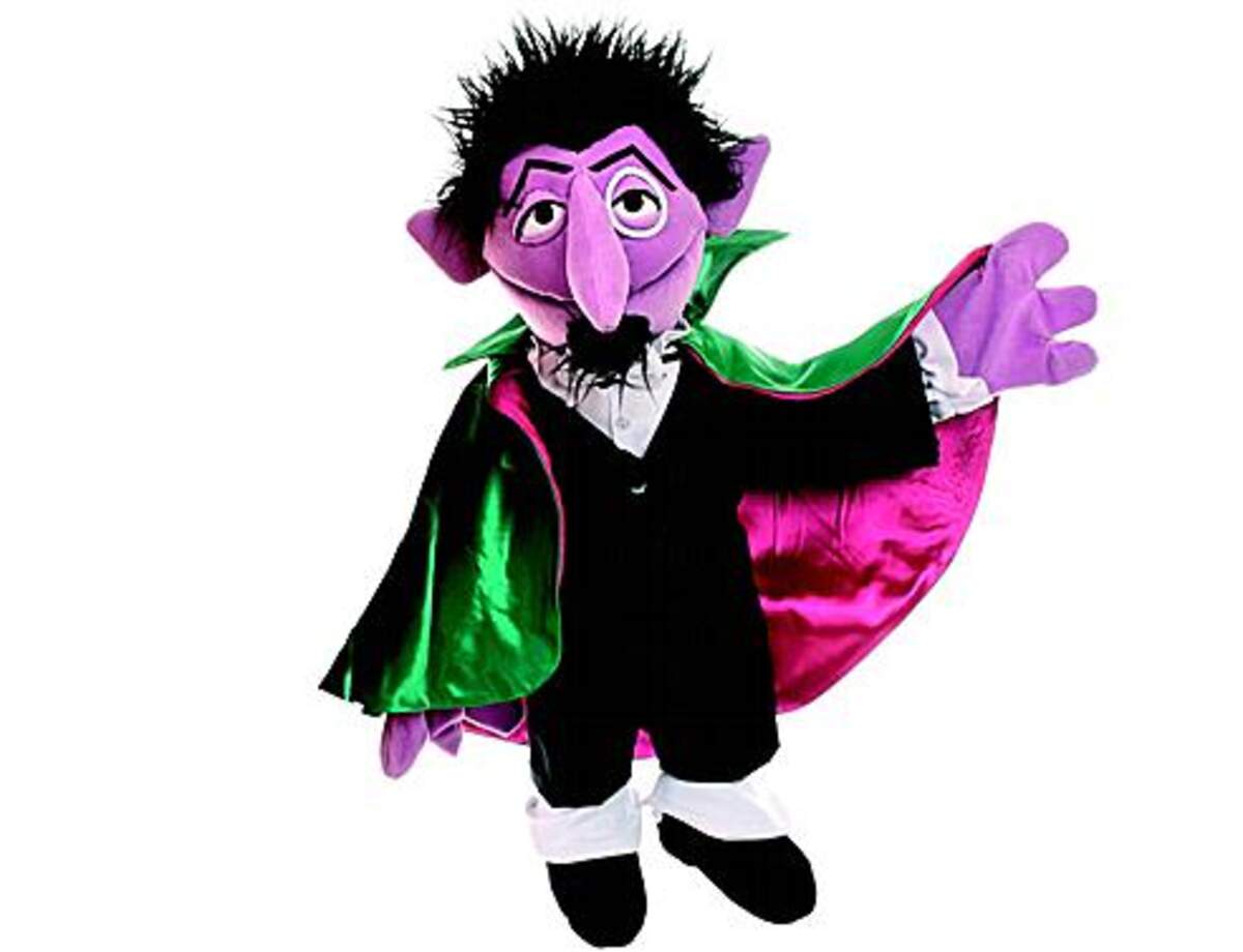 Living Puppets Sesamstraße Handpuppe Graf Zahl, 65cm