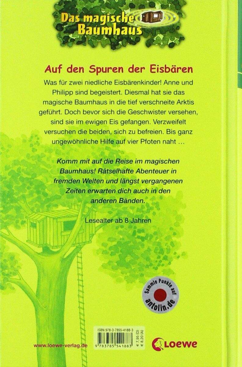Loewe Das magische Baumhaus 12 - Auf der Spur der Eisbären