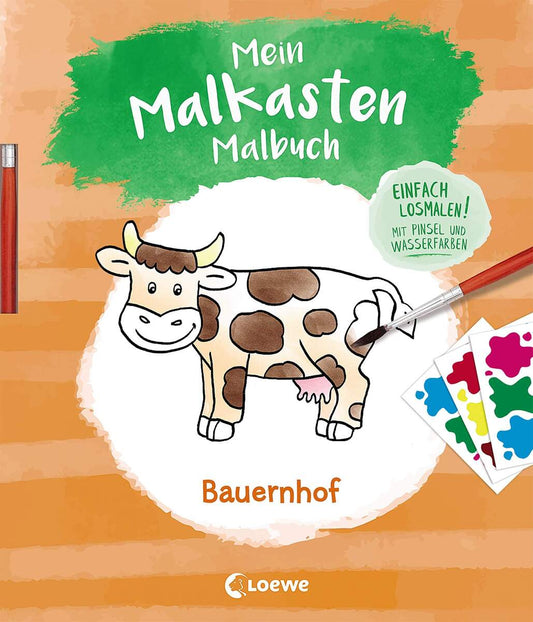 Loewe Mein Malkasten-Malbuch - Bauernhof