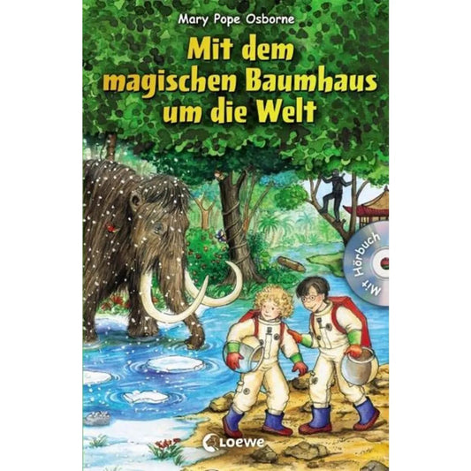 Loewe Mit dem magischen Baumhaus um die Welt, mit Hörbuch CD