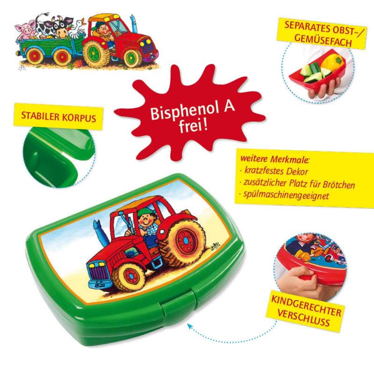 Lutz Mauder Lunchbox Traktor