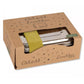 Lutz Mauder TapirElla Edelstahl-Lunchbox Sternchen, Verschlussband Grün