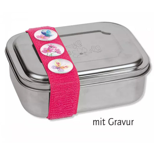 Lutz Mauder TapirElla Edelstahl-Lunchbox , Schmetterling