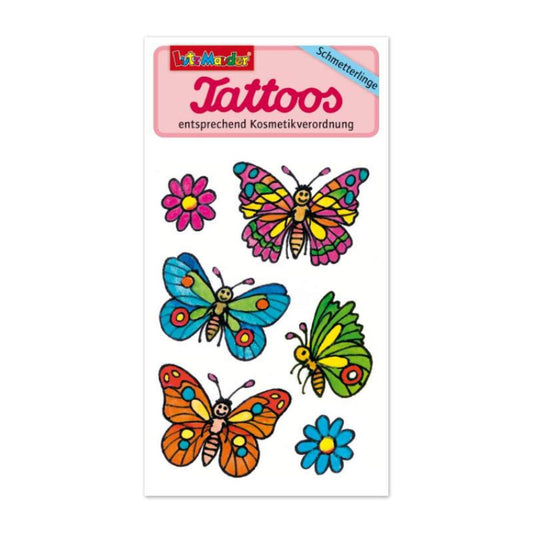 Lutz Mauder Tattoo Schmetterlinge 3