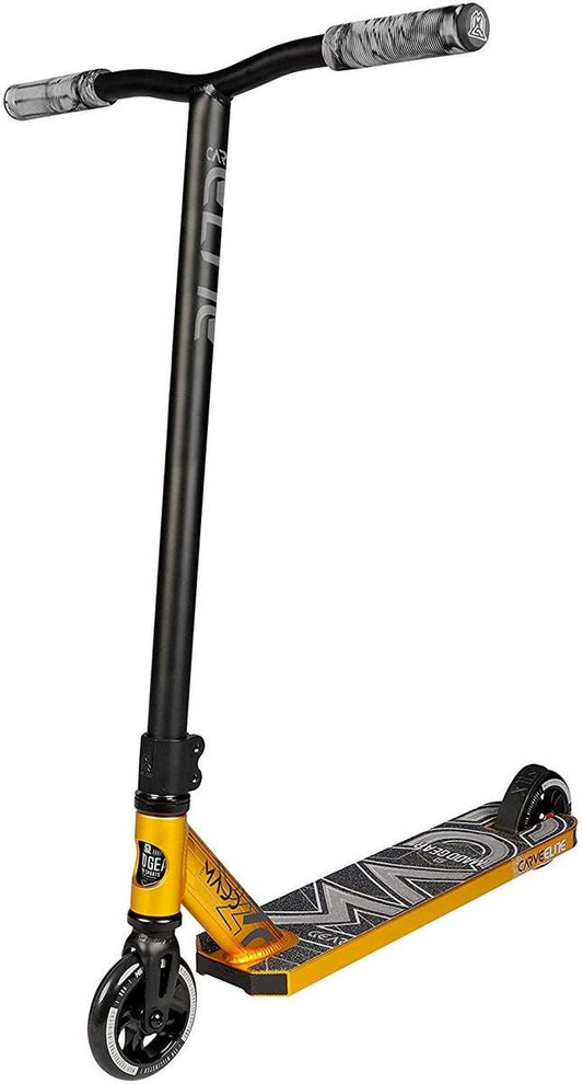 Madd Gear Carve Elite Freestyle Stunt Scooter Roller, gold