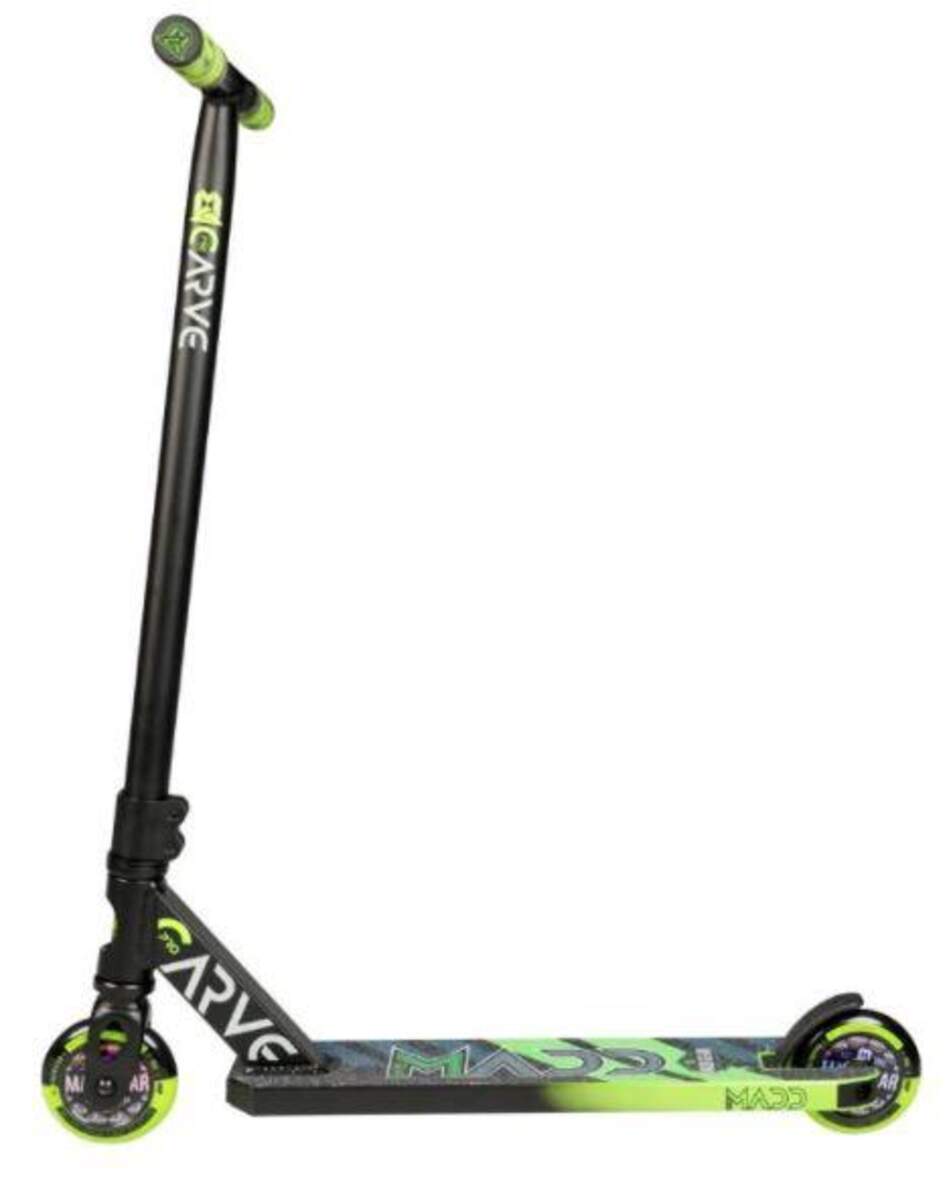 Madd Gear Scooter Carve Pro-X, schwarz / grün