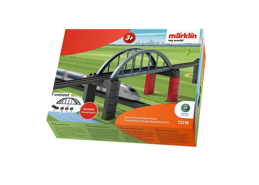 Märklin my world - Baustein-Set Hochbahn-Brücke