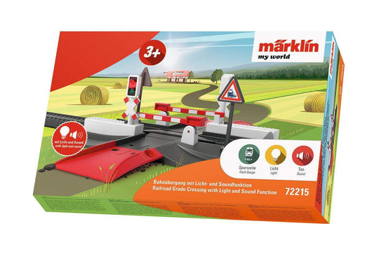 Märklin my world Bahnübergang mit Licht- und Soundfunktion