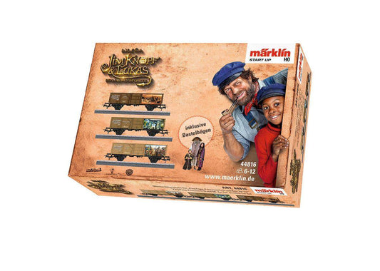 Märklin Start up Offenes Güterwagen-Set „Ping Pong, Prinzessin Li Si und Herr Tur Tur“