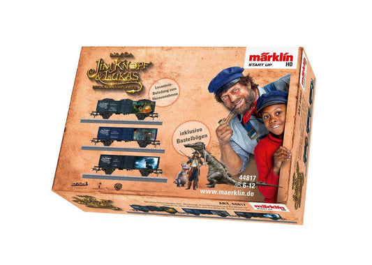 Märklin Start up Offenes Güterwagen-Set „Nepomuk, Frau Mahlzahn und die Wilde 13“