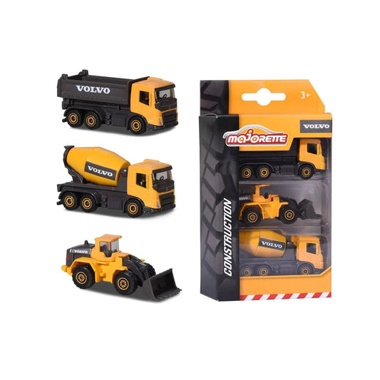 Majorette Volvo 3 Pieces Set, 1 Set, 2-fach sortiert