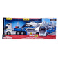 Majorette Volvo Truck +  Airbus Police Helicopter