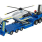 Majorette Volvo Truck +  Airbus Police Helicopter