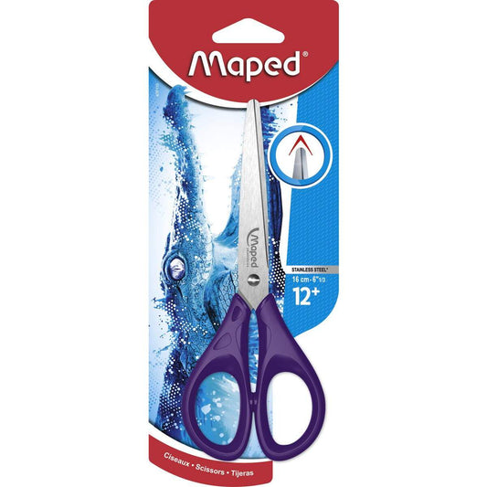 Maped Schere Essentials 16cm, 1 Stück, 3-fach sortiert