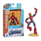 Marvel Avengers Bend and Flex Missions Figur, 15 cm, 1 Stück, 4-fach sortiert