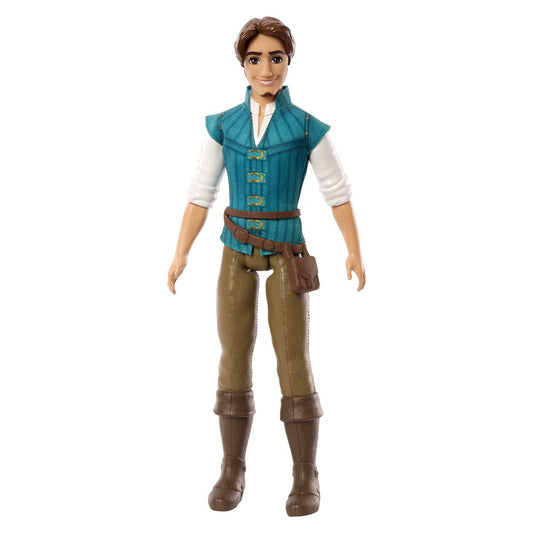 Mattel Disney Princess Flynn Rider Figur, bewegliche Spielfigur aus Rapunzel