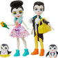 Mattel Enchantimals Eiskunstläufer Spielset mit Patterson Penguin & Preena Penguin