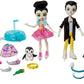 Mattel Enchantimals Eiskunstläufer Spielset mit Patterson Penguin & Preena Penguin