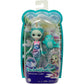 Mattel Enchantimals Naddie Narwhal Puppe (ca. 15 cm) und Tierfreundin Sword