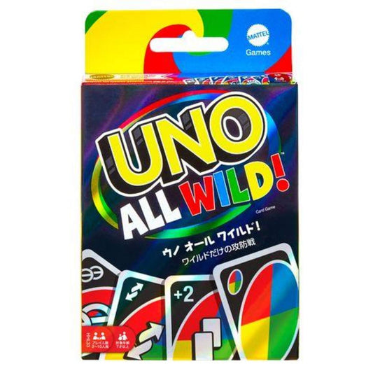 Mattel Games UNO All Wild, Kartenspiel, Familienspiel