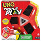 Mattel Games UNO Triple Play, Kartenspiel, Gesellschaftsspiel