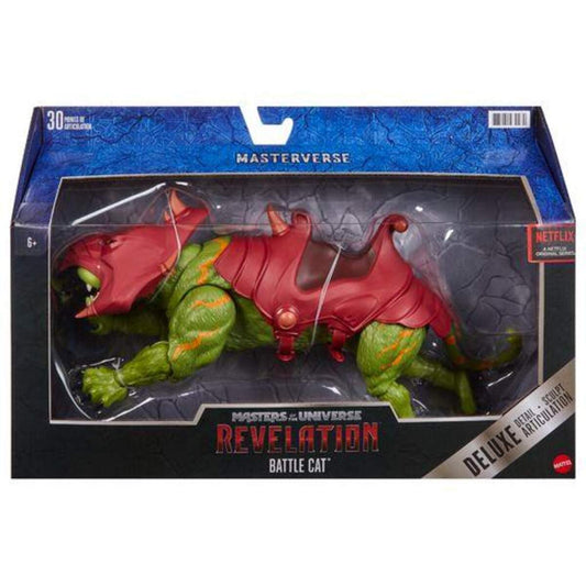 Mattel Masters of the Universe: Revelation Masterverse Actionfigur 35 cm: Deluxe Battle Cat