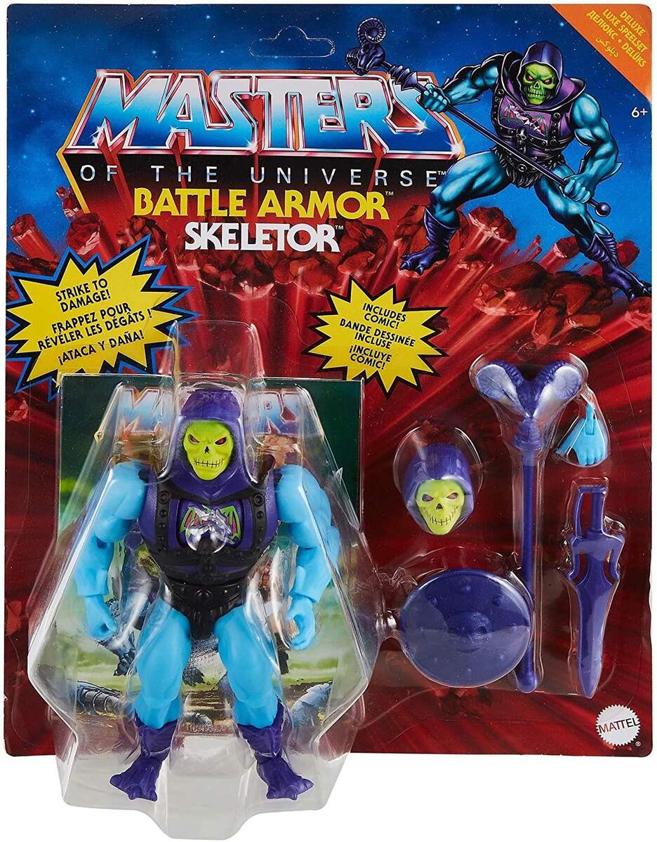 Mattel Masters of the Universe Skeletor Origins Deluxe-Actionfigur