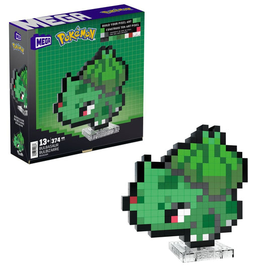 Mattel MEGA Pokémon Bisasam Pixel Art