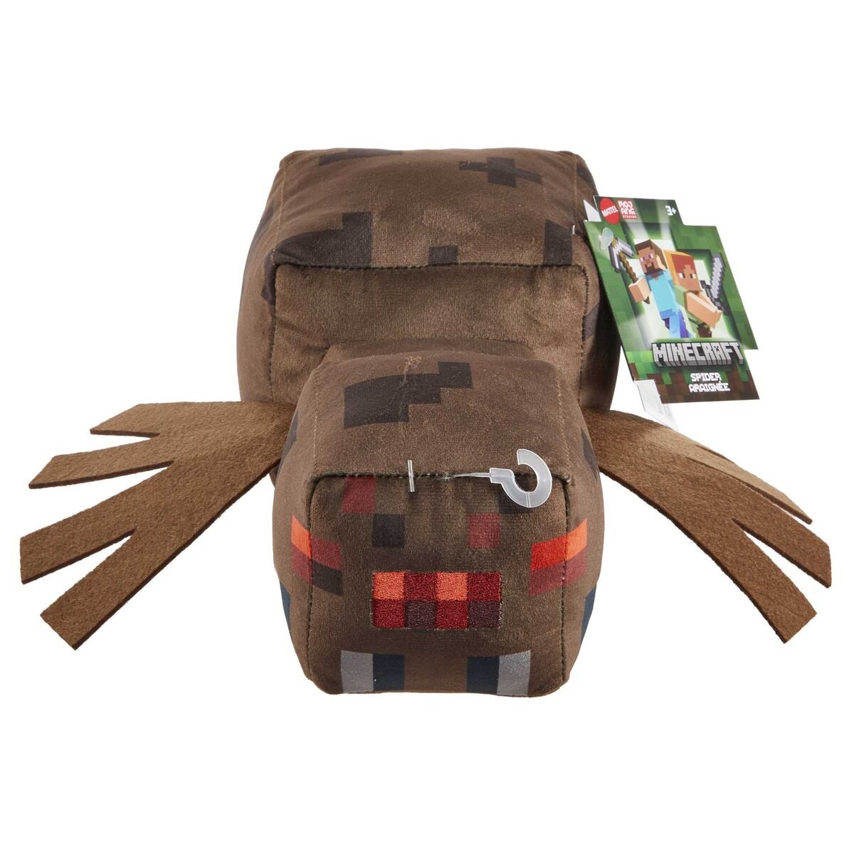 Mattel Minecraft Basic Plüsch Spider / Spinne, 20 cm