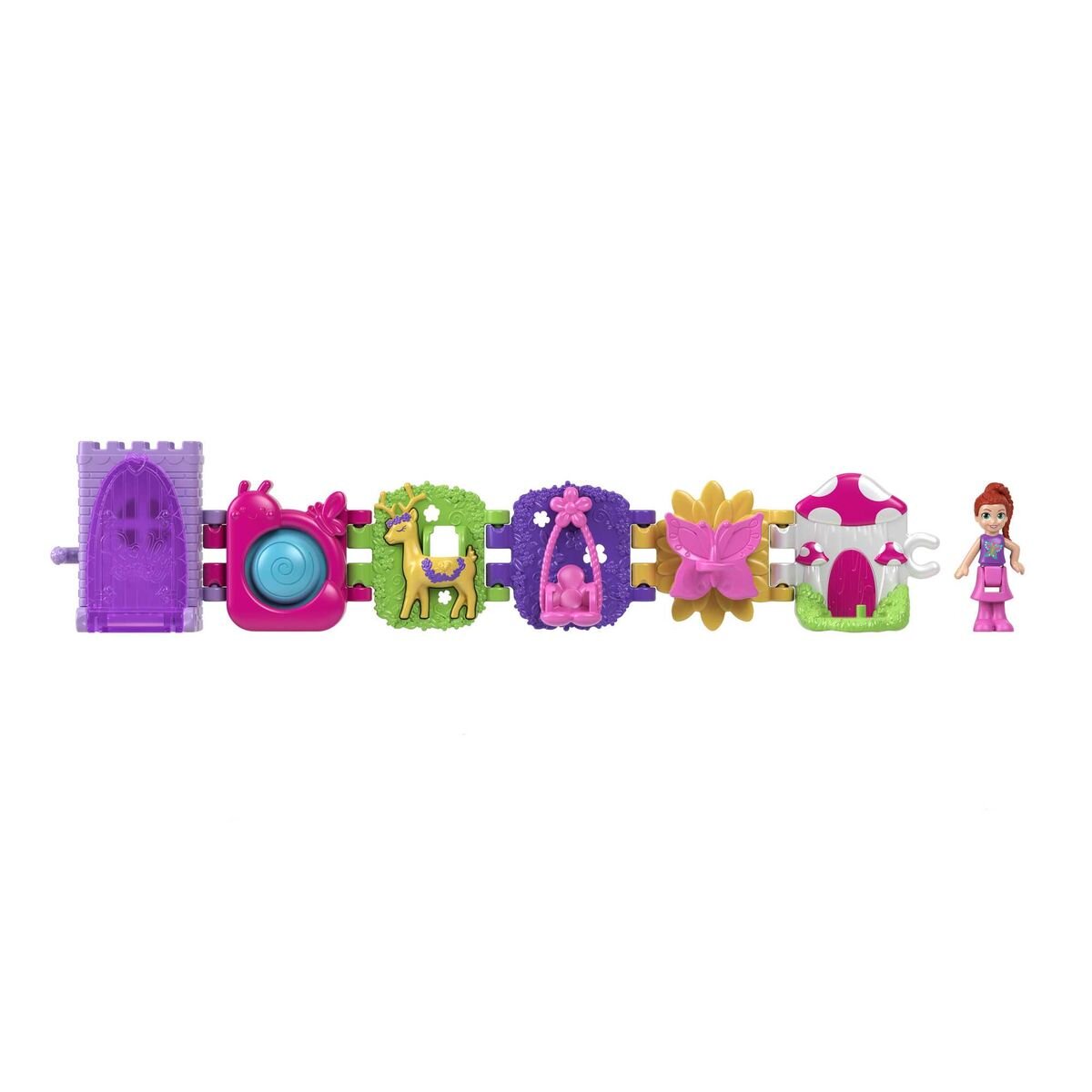 Mattel Polly Pocket Armbänder, 1 Stück, 3-fach sortiert