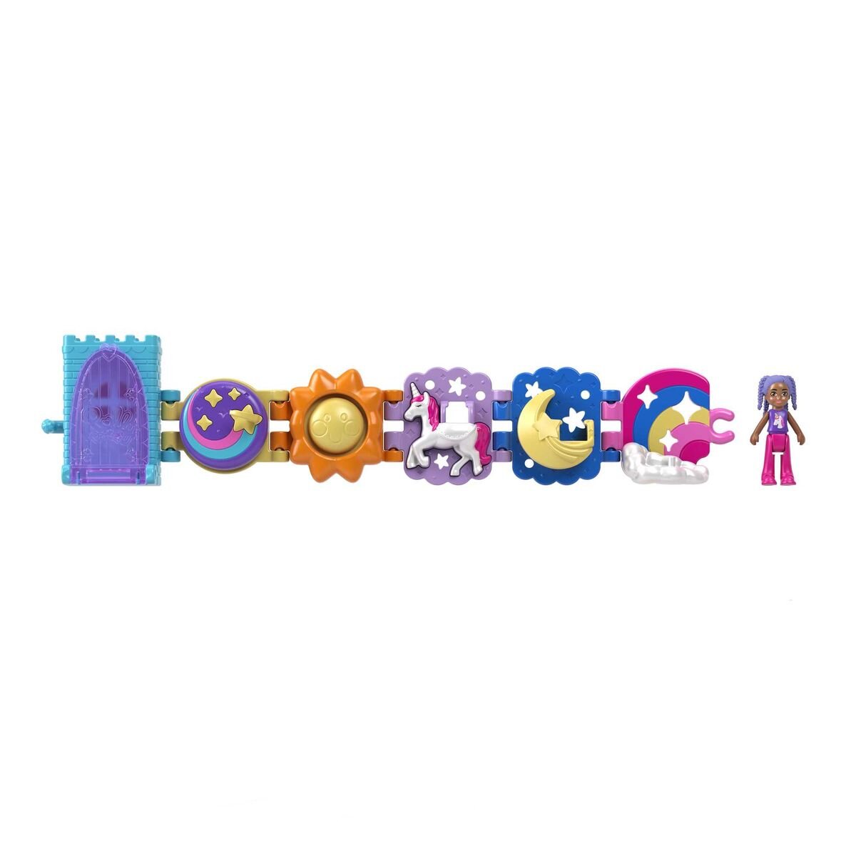 Mattel Polly Pocket Armbänder, 1 Stück, 3-fach sortiert