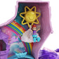 Mattel Polly Pocket Einhorn-Party Spielset, Polly und Lila Puppe und über 25 Überraschungen