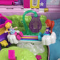 Mattel Polly Pocket Einhorn-Party Spielset, Polly und Lila Puppe und über 25 Überraschungen