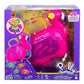 Mattel Polly Pocket Flamingo-Party Spielset, inkl. 2 Figuren & Zubehör