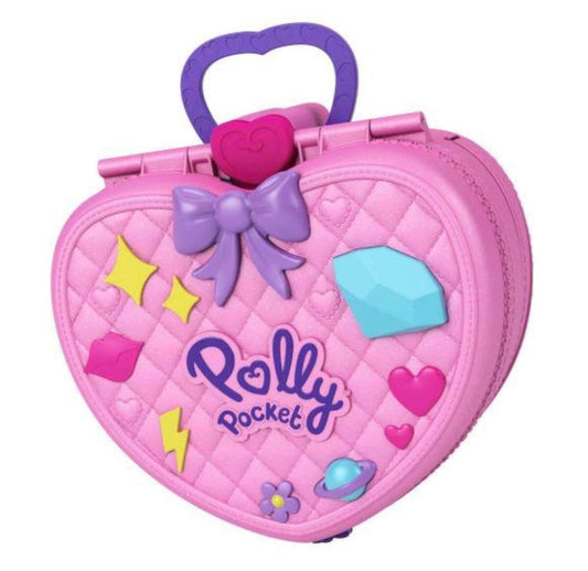Mattel Polly Pocket Freizeitpark Rucksack mit 2 Puppen