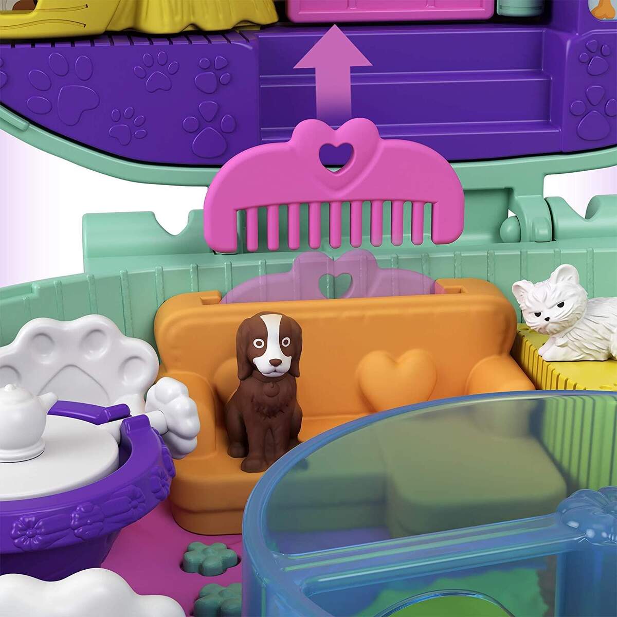 Mattel Polly Pocket Igel-Café Schatulle