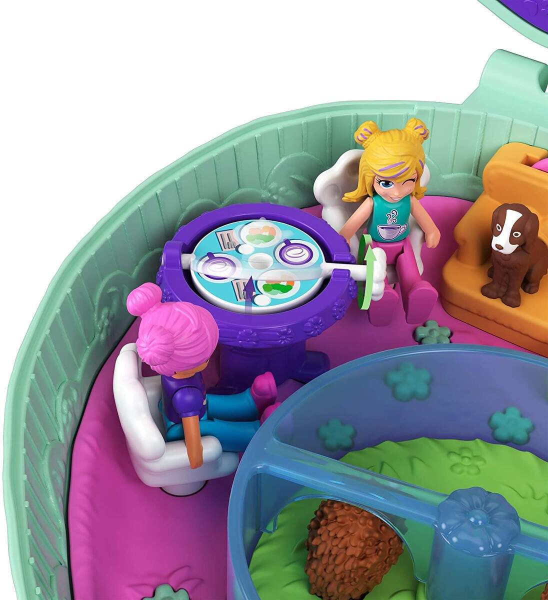 Mattel Polly Pocket Igel-Café Schatulle