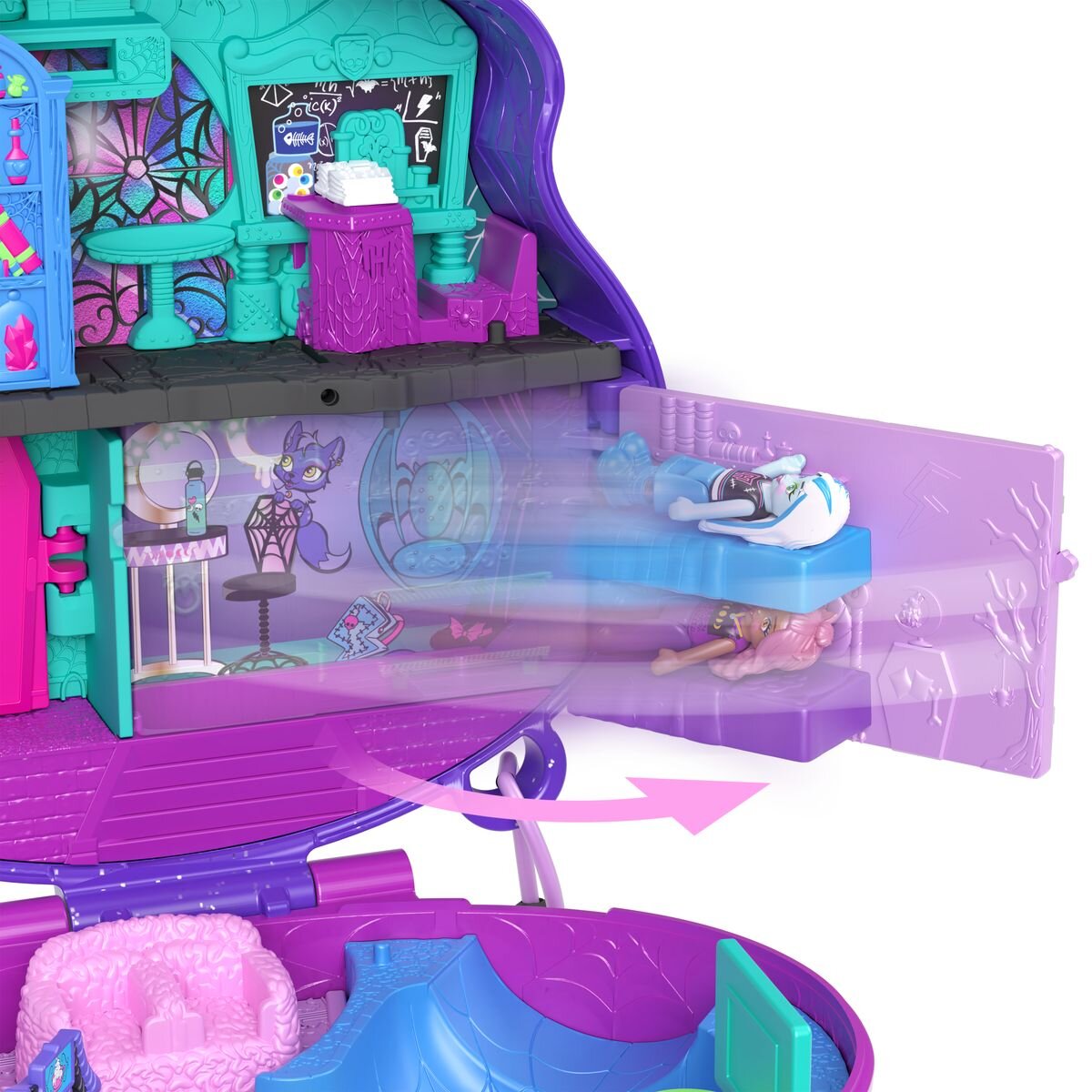 Mattel Polly Pocket Monster High Partnership Compact