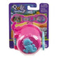 Mattel Polly Pocket On The Go Fun, 1 Stück, 3-fach sortiert