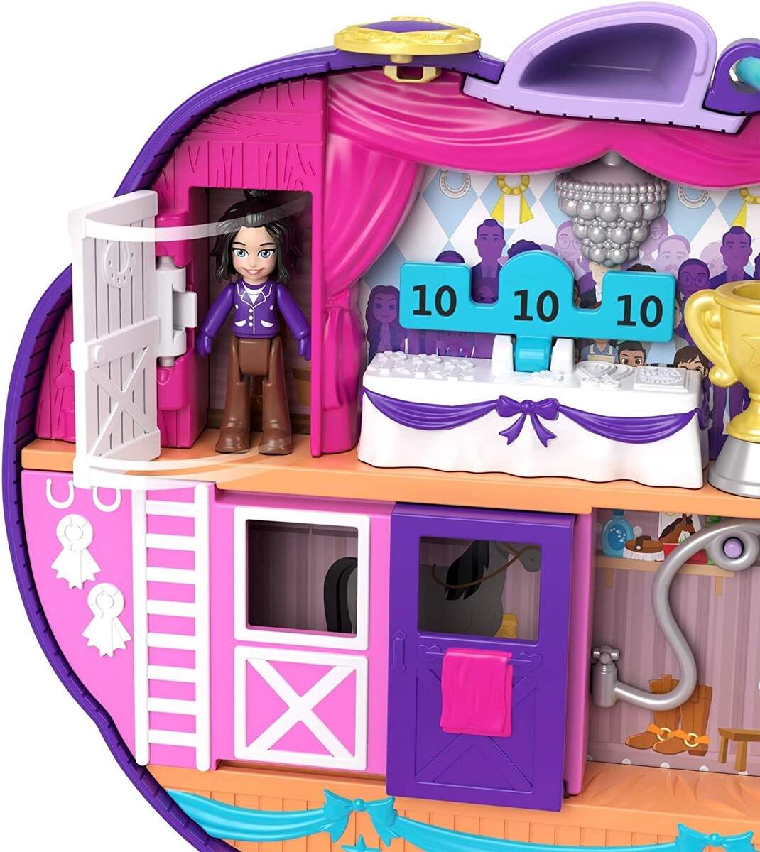 Mattel Polly Pocket Pony-Springspass Schatulle