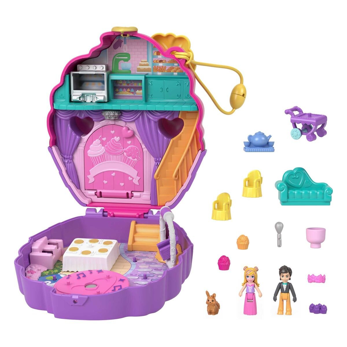 Mattel Polly Pocket Süsse Träume Cupcake Schatulle