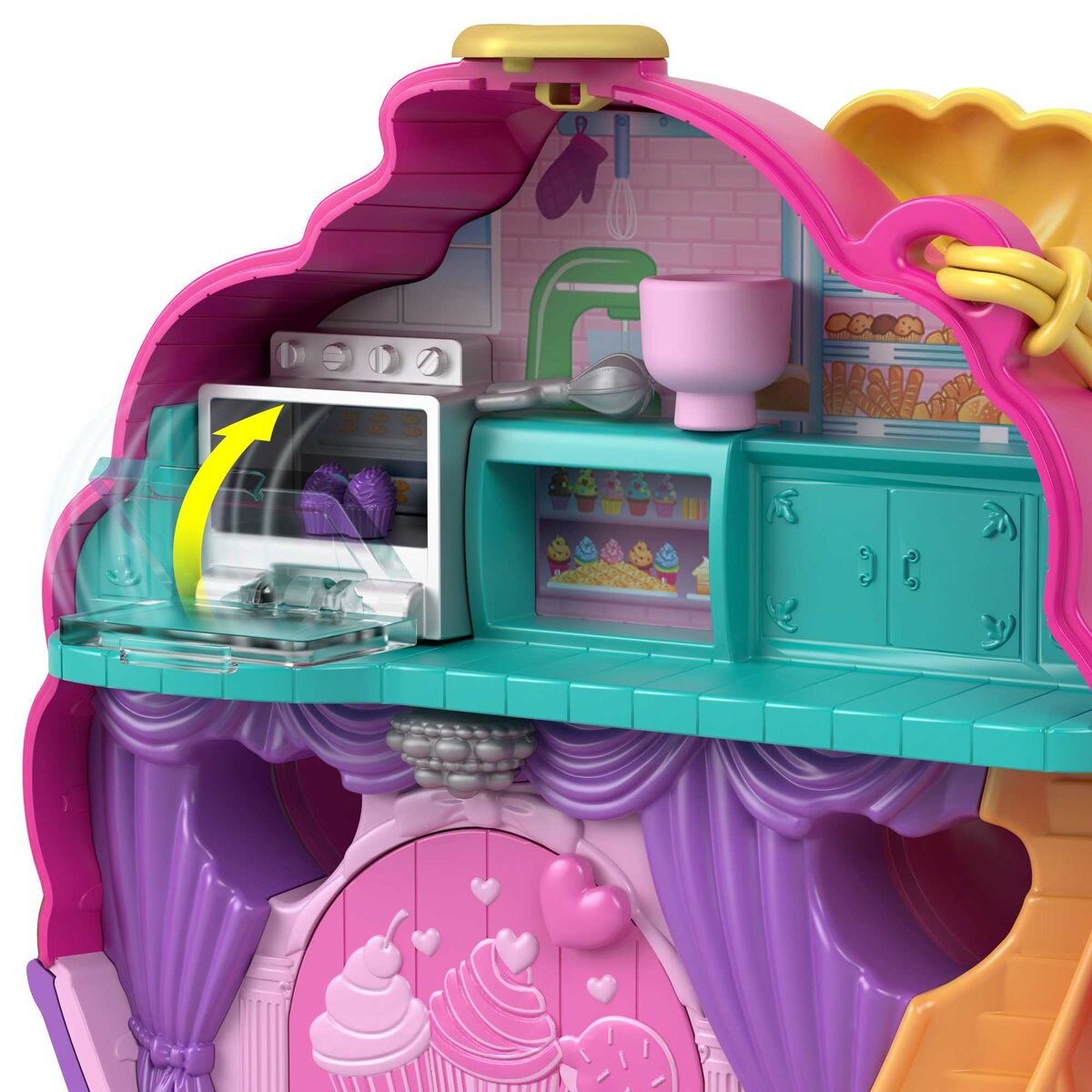 Mattel Polly Pocket Süsse Träume Cupcake Schatulle
