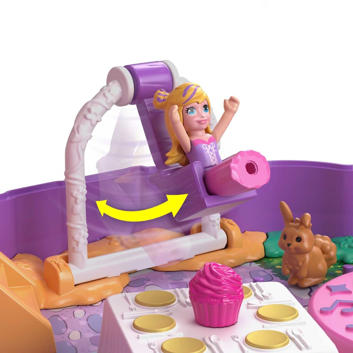 Mattel Polly Pocket Süsse Träume Cupcake Schatulle