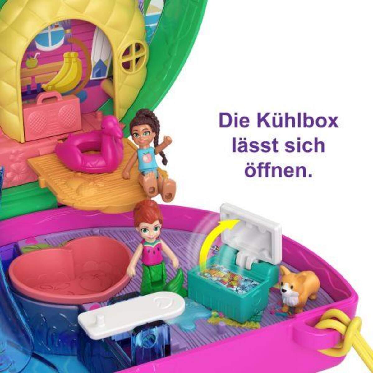 Mattel Polly Pocket Wassermelonen Schatulle
