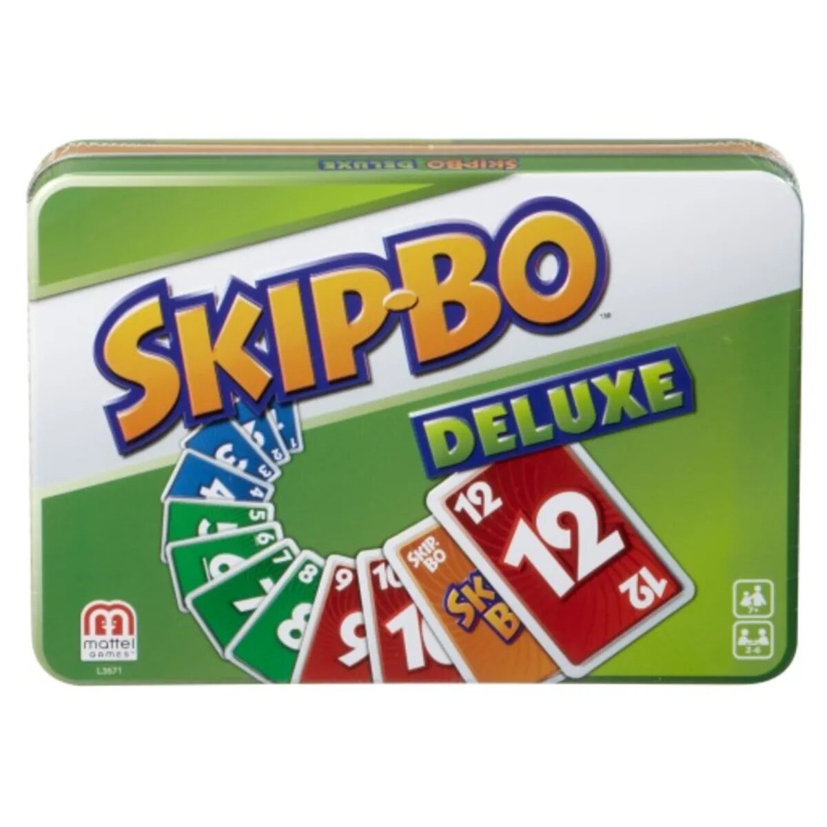 Mattel Skip-Bo Kartenspiel DeLuxe