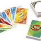 Mattel UNO 100% Papier Kartenspiel, plastikfrei und recycelbar, Familienspiel