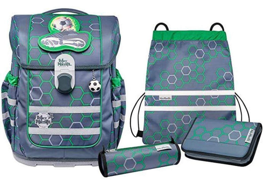 McNeill Ergo Complete Schulranzen-Set "Soccer" 5-teilig