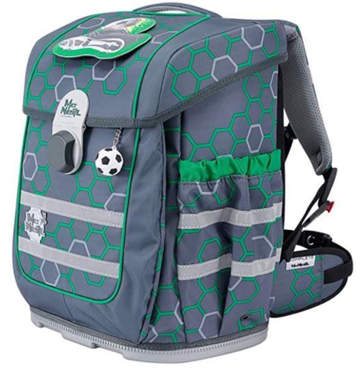McNeill Ergo Complete Schulranzen-Set "Soccer" 5-teilig