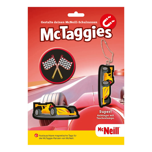 McNeill McTaggies Set Racecar, 3-teilig